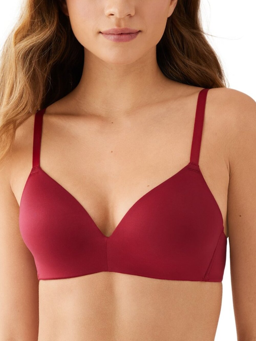 #2314 B.tempt'd by Wacoal Future Foundation Wire-Free Bra 956281 - Rhubarb